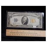 1934 A $10 Silver Certificate - North Africa