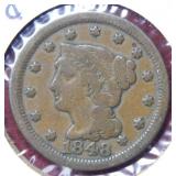 1848 Large Cent
