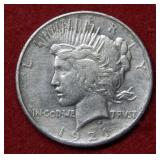 1921 Peace Silver Dollar