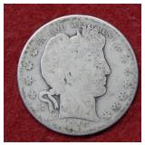 1915 Barber Silver Half