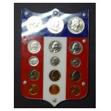 3 Years of Silver Proof Sets in free Holder