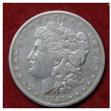 1885 S  Morgan Silver Dollar