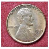 1939 S Lincoln Wheat Cent