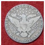 Large Cent/ Barber Half Novelty Coin