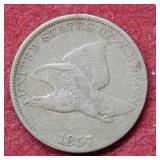 1857 Flying Eagle Cent