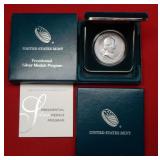 George Washington US Silver Medal 1oz