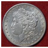 1879 S REV of 1878 S Morgan Silver Dollar