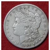 1896 S Morgan Silver Dollar Coin