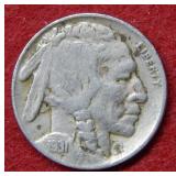 1931 S Buffalo Nickel