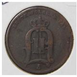 1877 Sweden 2 Ore