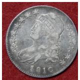 1810 Bust Silver Half Dollar