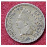 1862 Indian Head Cent - copper/nickel
