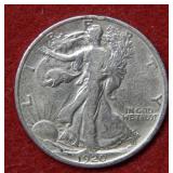 1920 Walking Liberty Silver Half Dollar Coin
