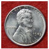 1943 Lincoln Steel Cent