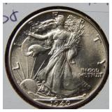 1940 Walking Liberty Silver Half