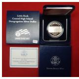2007 Little Rock Silver Proof Dollar