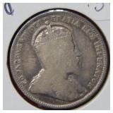 1902 Canada Silver Quarter
