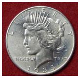 1935 Peace Silver Dollar Coin ***