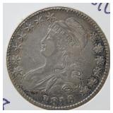 1818 Bust Silver Half Dollar