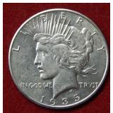 1935 S Peace Silver Dollar Coin ***