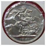 1951 Great Britain Crown with loop  ***