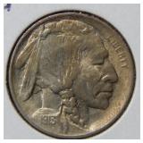 1913 Buffalo Nickel Type 1