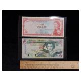 (2) East Caribbean Notes - different dates