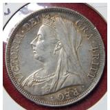 1901 Great Britain Half Crown