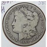 1894 S Morgan Silver Dollar Coin