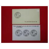 1979 & 1980 Susan B Anthony Souvenir Sets