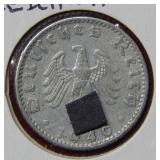 1940 Germany 50 Reichs Pfennig