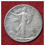 1935 D Walking Liberty Silver Half Dollar Coin