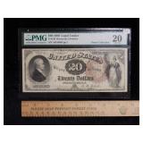 1880 $20 Legal Tender US Note PMG 20