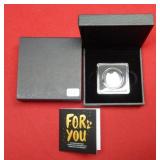 1/1000 oz .9999 Gold Chad 3,000 Franc Lucky Coin