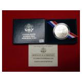 1991 Korean War UNC Silver Dollar