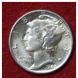 1940 Mercury Silver Dime