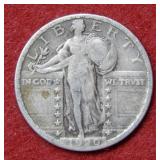 1920 Standing Liberty Silver Quarter
