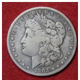 1903 Morgan Silver Dollar Coin
