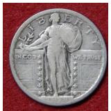 1918 Standing Liberty Silver Quarter