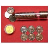 Roll of Copper Plated 1943 Steel Cents