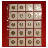 (20) Proof Washington Quarters back to 1968