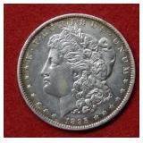 1895 O Morgan Silver Dollar