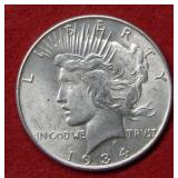 1934 Peace Silver Dollar