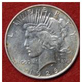 1926 D Peace Silver Dollar