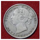 1888 Newfoundland Twenty Cent Piece