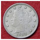 1901 Liberty Head Nickel