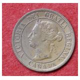 1894 Canada Large Cent Coin
