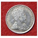 1910 Canada Silver Half Dime