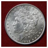 1892 Morgan Silver Dollar Coin