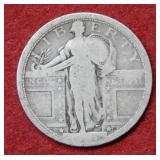 1917 Standing Liberty Silver Quarter Type I